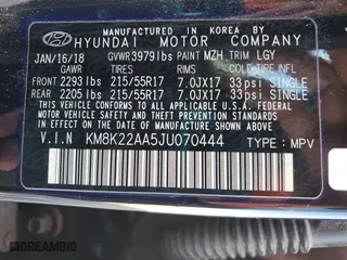 2018 Hyundai Kona SEL with VIN KM8K22AA5JU070444, listed as a Copart auction lot 45045415 with 105,878 mi miles and Salvage Title. Bid and sale history available at carsss.com. Image 15.