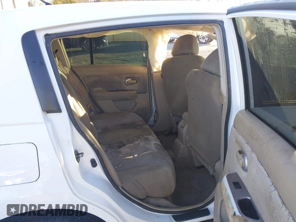 2009 Nissan Versa 1.8 SL with VIN 3N1BC13E59L387306, listed as a IAAI auction lot 41322295 with 1 mi miles. Bid and sale history available at carsss.com. Image 8.