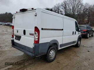 2018 Ram ProMaster Cargo with VIN 3C6TRVAG4JE108567, listed as a Copart auction lot 46140604 with 186,656 mi miles and Clean Title. Bid and sale history available at DreamBid. Image 3.