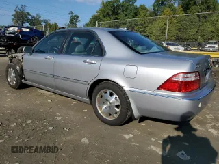 2004 Acura RL w/Navigation System with VIN JH4KA96664C005194, listed as a Copart auction lot 72174224 with 71,304 mi miles and Salvage Title. Bid and sale history available at carsss.com. Image 2.