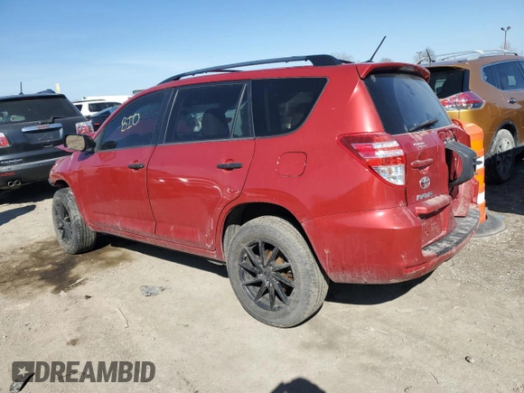 2012 Toyota RAV4 with VIN 2T3BF4DV0CW201756, listed as a Copart auction lot 46877485 with 0 mi miles and Clean Title. Bid and sale history available at carsss.com. Image 2.