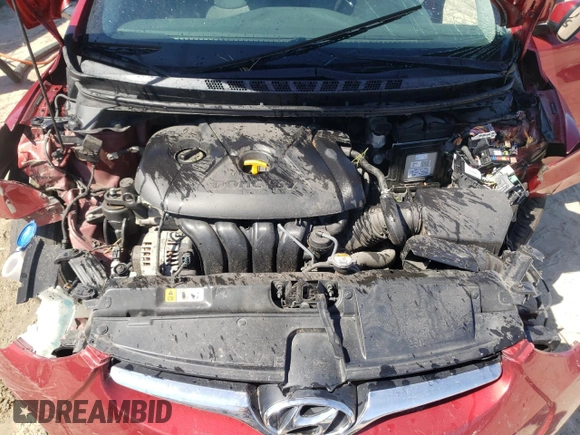 2016 Hyundai Elantra SE with VIN 5NPDH4AE7GH743179, listed as a Copart auction lot 49675585 with Not provided miles and Salvage title. Bid and sale history available at DreamBid. Image 11.