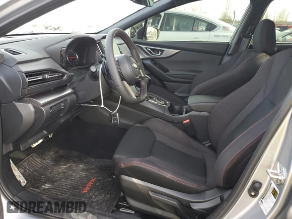 2022 Subaru WRX Premium with VIN JF1VBAH66N8019617, listed as a Copart auction lot 37469183 with 1,624 mi miles. Bid and sale history available at carsss.com. Image 7.