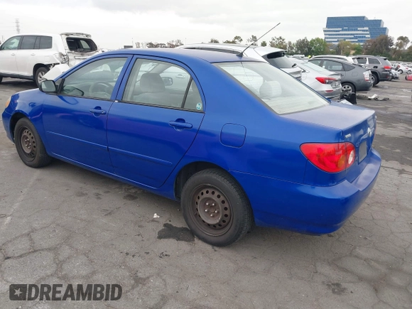 2003 Toyota Corolla CE with VIN 1NXBR32E73Z040044, listed as a IAAI auction lot 42100562 with 167,763 mi miles and . Bid and sale history available at DreamBid. Image 3.