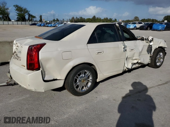 2006 Cadillac CTS with VIN 1G6DP577260120083, listed as a Copart auction lot 78999694 with 121,194 mi miles and Salvage Title. Bid and sale history available at carsss.com. Image 3.