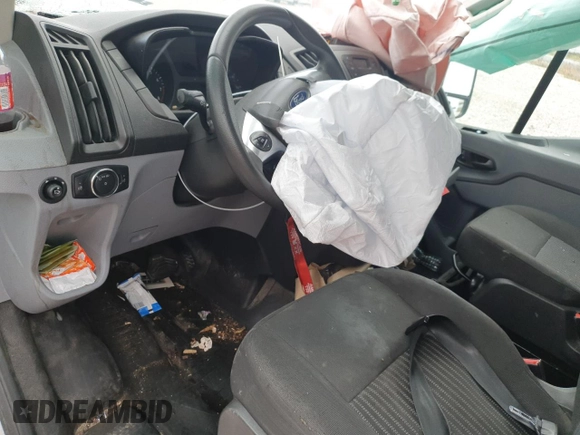 2018 Ford Transit with VIN 1FTYE1ZM7JKB50287, listed as a Copart auction lot 81275854 with Not provided miles and Salvage title. Bid and sale history available at DreamBid. Image 8.