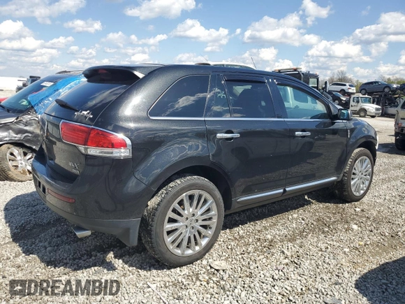 2015 Lincoln MKX with VIN 2LMDJ8JK0FBL20813, listed as a Copart auction lot 52284735 with 109,653 mi miles and Salvage Title. Bid and sale history available at DreamBid. Image 3.