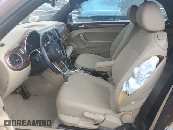 2016 Volkswagen Beetle S with VIN 3VW517AT4GM823250, listed as a Copart auction lot 51788835 with 82,240 mi miles and Salvage Title. Bid and sale history available at DreamBid. Image 7.
