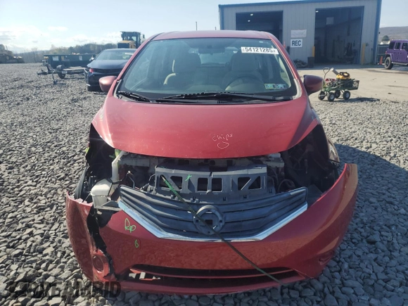 2015 Nissan Note SV with VIN 3N1CE2CP1FL379401, listed as a Copart auction lot 54121285 with 57,545 mi miles and Salvage Title. Bid and sale history available at DreamBid. Image 5.