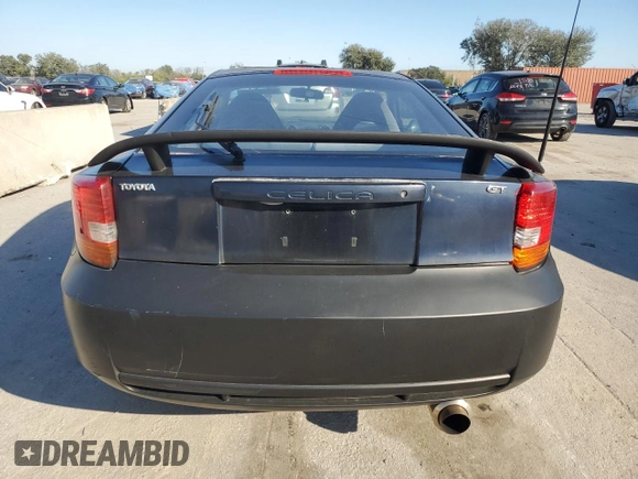 2000 Toyota Celica GT with VIN JTDDR32T5Y0018974, listed as a Copart auction lot 85803274 with 167,020 mi miles and Non Repairable. Bid and sale history available at carsss.com. Image 6.
