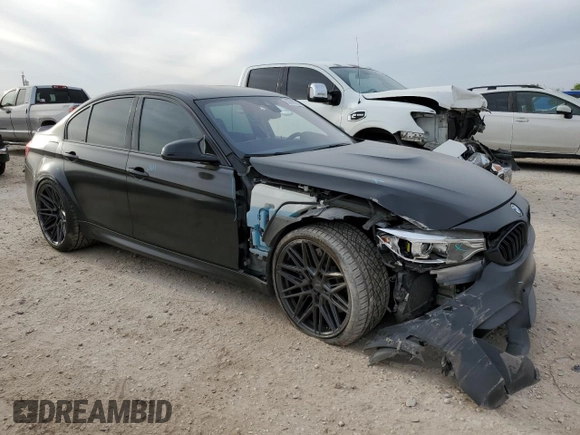 2016 BMW M3 z VIN WBS8M9C54G5E68129, wystawiony jako Copart lot #50089505 z przebiegiem 56 321 mil mil oraz Szkoda całkowita • Salvage title. Historia ofert i sprzedaży dostępna na DreamBid. Obrazek 4.