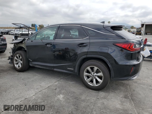 2019 Lexus RX 450h z VIN 2T2BGMCAXKC037688, wystawiony jako Copart lot #54735715 z przebiegiem 166 966 mil mil oraz Szkoda całkowita • Salvage title. Historia ofert i sprzedaży dostępna na DreamBid. Obrazek 2.