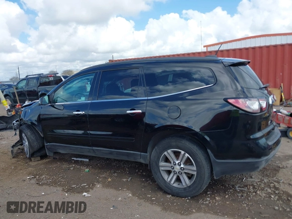 2016 Chevrolet Traverse LT z VIN 1GNKRGKD7GJ135155, wystawiony jako IAAI lot #41674208 z przebiegiem 134 149 mil mil oraz . Historia ofert i sprzedaży dostępna na DreamBid. Obrazek 14.