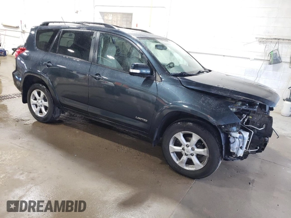 2011 Toyota RAV4 Ltd with VIN 2T3DF4DV8BW122424, listed as a Copart auction lot 52008535 with 170,309 mi miles and Salvage Title. Bid and sale history available at carsss.com. Image 4.