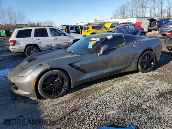 2016 Chevrolet Corvette 1LT with VIN 1G1YA2D70G5118266, listed as a Copart auction lot 42794455 with 22,052 mi miles and Salvage Title. Bid and sale history available at carsss.com. Image 1.