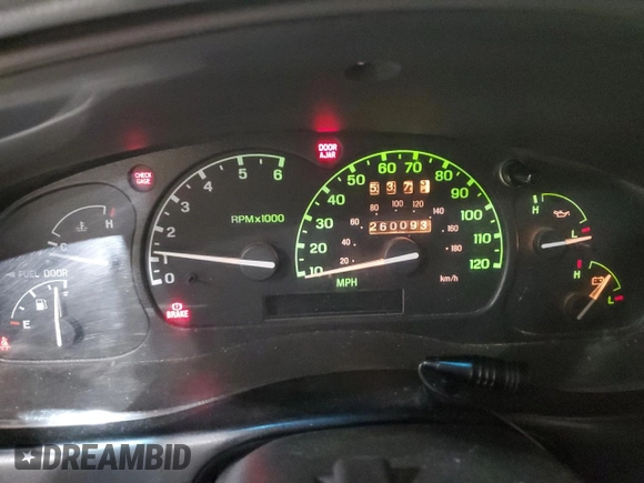 2000 Ford Ranger XL with VIN 1FTYR10V4YPB08912, listed as a Copart auction lot 45122695 with 260,093 mi miles and Salvage Title. Bid and sale history available at carsss.com. Image 9.