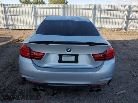 2016 BMW 4 Series 435i xDrive z VIN WBA3R5C57GK373488, wystawiony jako Copart lot #57884875 z przebiegiem 87 635 mil mil oraz Szkoda całkowita • Salvage title. Historia ofert i sprzedaży dostępna na DreamBid. Obrazek 6.