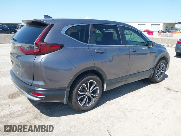 2020 Honda CR-V EX with VIN 7FARW1H53LE008521, listed as a IAAI auction lot 42019230 with 122,025 mi miles and . Bid and sale history available at DreamBid. Image 4.