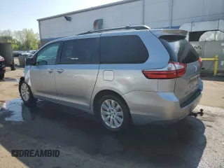 2015 Toyota Sienna Limited with VIN 5TDDK3DCXFS114708, listed as a Copart auction lot 55411465 with Not Provided miles and Salvage Title. Bid and sale history available at DreamBid. Image 2.