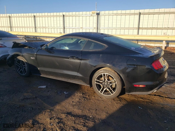 2020 Ford Mustang GT with VIN 1FA6P8CF6L5126557, listed as a Copart auction lot 44264705 with 95,526 mi miles and Salvage Title. Bid and sale history available at carsss.com. Image 2.