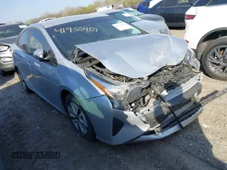 2018 Toyota Prius Two with VIN JTDKBRFU8J3059458, listed as a IAAI auction lot 41955459 with 181,787 mi miles. Bid and sale history available at carsss.com. Image 1.
