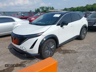 2023 Nissan ARIYA Evolve+ with VIN JN1BF0BA0PM410042, listed as a IAAI auction lot 42382816 with 30,373 mi miles and . Bid and sale history available at DreamBid. Image 16.