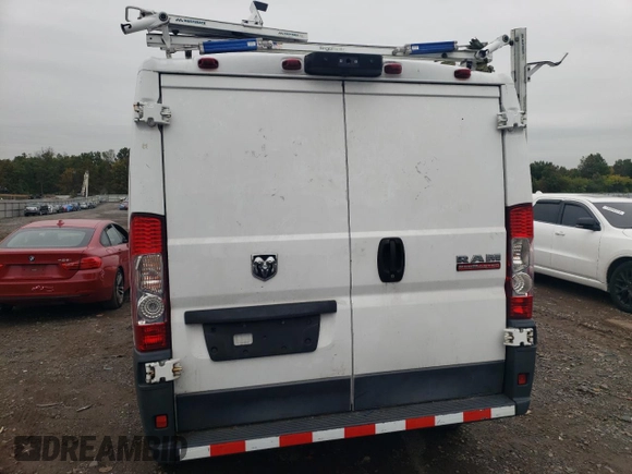2018 Ram ProMaster Cargo with VIN 3C6TRVAG5JE118475, listed as a Copart auction lot 72766774 with Not Provided miles and Salvage Title. Bid and sale history available at DreamBid. Image 6.