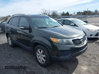 2012 Kia Sorento LX with VIN 5XYKTDA27CG227093, listed as a IAAI auction lot 41503291 with 206,924 mi miles. Bid and sale history available at carsss.com. Image 1.