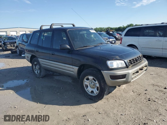 2000 Toyota RAV4 with VIN JT3HP10V7Y0242445, listed as a Copart auction lot 58788905 with Not provided miles and Clean title. Bid and sale history available at DreamBid. Image 4.