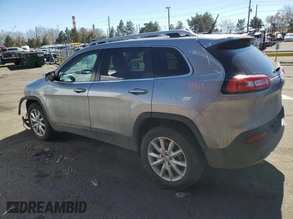 2015 Jeep Cherokee Limited with VIN 1C4PJMDB8FW703818, listed as a Copart auction lot 47230395 with 109,638 mi miles and Salvage Title. Bid and sale history available at carsss.com. Image 2.