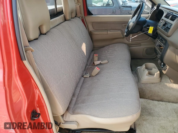 1998 Nissan Frontier XE with VIN 1N6DD21S4WC343917, listed as a Copart auction lot 59346585 with 127,324 mi miles and Salvage title. Bid and sale history available at DreamBid. Image 10.