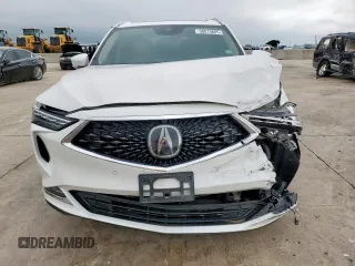 2023 Acura MDX Advance с VIN 5J8YE1H87PL006358, выставлен на аукционе Copart как лот 56013605 с пробегом 49 109 миль миль и Списание • Salvage title. История ставок и продаж доступна на DreamBid. Изображение 5.