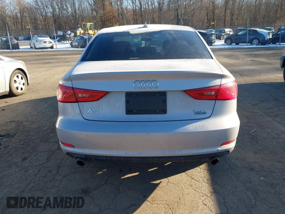 2015 Audi A3 Premium Plus with VIN WAUEFGFF4F1131876, listed as a IAAI auction lot 41369564 with 40,341 mi miles and . Bid and sale history available at DreamBid. Image 16.
