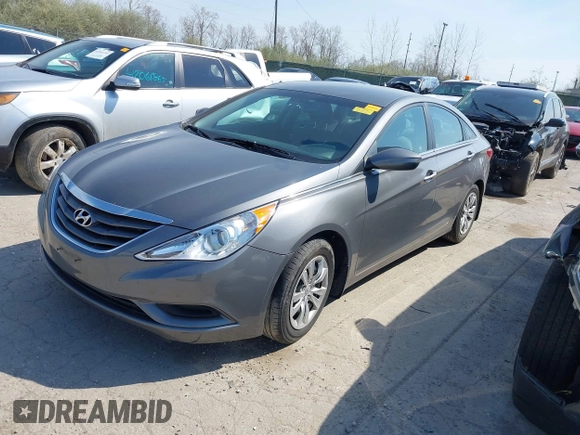2013 Hyundai Sonata GLS with VIN 5NPEB4AC3DH595421, listed as a IAAI auction lot 42072919 with Not Provided miles and . Bid and sale history available at DreamBid. Image 2.