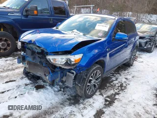 2016 Mitsubishi Outlander Sport 2.4 ES with VIN JA4AR3AWXGZ023932, listed as a IAAI auction lot 41538282 with 98,108 mi miles. Bid and sale history available at carsss.com. Image 2.