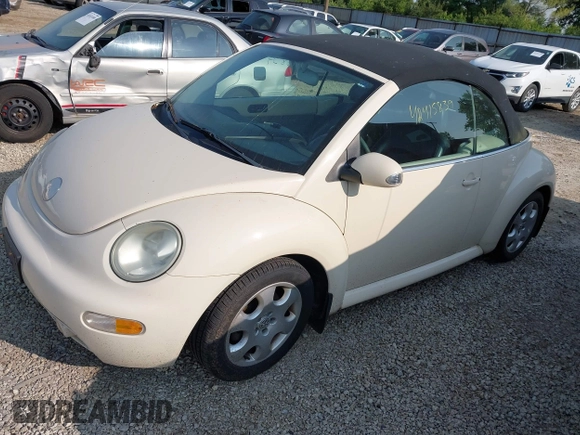 2003 Volkswagen Beetle GLS с VIN 3VWCK21YX3M311148, выставлен на аукционе IAAI как лот 42415839 с пробегом 146 340 миль миль и . История ставок и продаж доступна на DreamBid. Изображение 2.