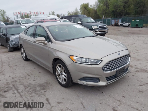 2015 Ford Fusion SE with VIN 3FA6P0H70FR101223, listed as a IAAI auction lot 42005741 with 107,564 mi miles. Bid and sale history available at carsss.com. Image 1.