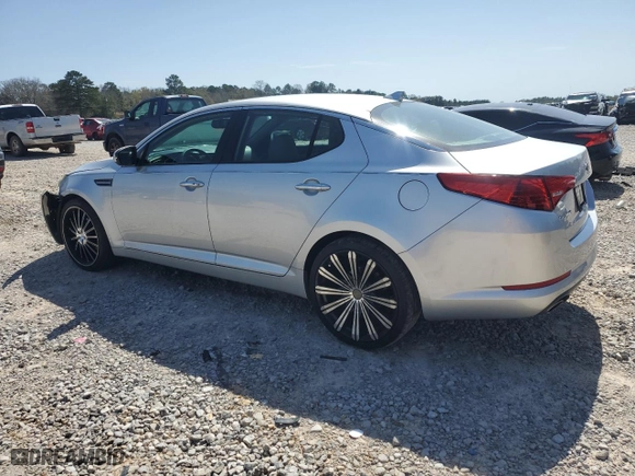 2012 Kia Optima EX with VIN 5XXGN4A76CG053176, listed as a Copart auction lot 47700575 with 123,884 mi miles and Salvage Title. Bid and sale history available at carsss.com. Image 2.