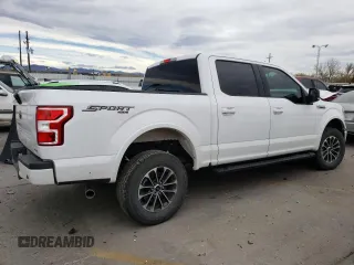 2019 Ford F-150 XL with VIN 1FTEW1E4XKKE81484, listed as a Copart auction lot 49852825 with 82,035 mi miles and Salvage Title. Bid and sale history available at carsss.com. Image 3.