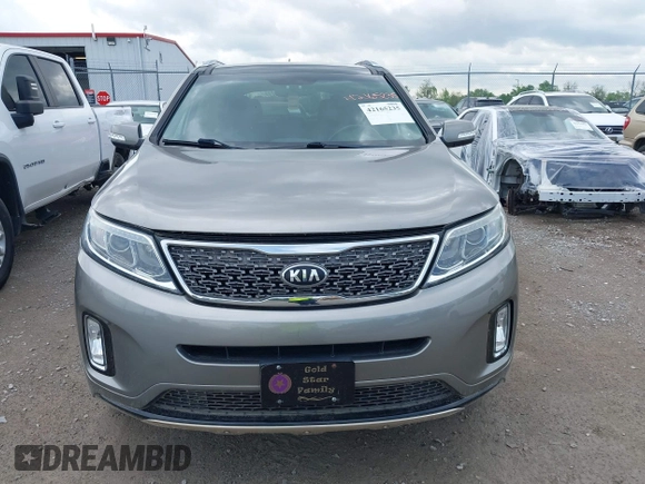2014 Kia Sorento SX with VIN 5XYKWDA72EG518235, listed as a IAAI auction lot 42165235 with 131,603 mi miles. Bid and sale history available at carsss.com. Image 12.