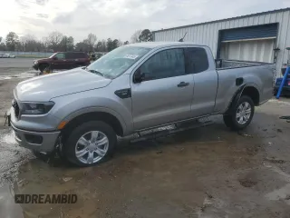2020 Ford Ranger XL with VIN 1FTER1EHXLLA82497, listed as a Copart auction lot 44917445 with 53,391 mi miles and Salvage Title. Bid and sale history available at carsss.com. Image 1.