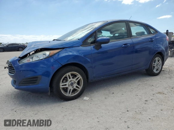 2018 Ford Fiesta SE with VIN 3FADP4BJXJM139731, listed as a Copart auction lot 52879905 with 74,684 mi miles and Salvage Title. Bid and sale history available at carsss.com. Image 1.