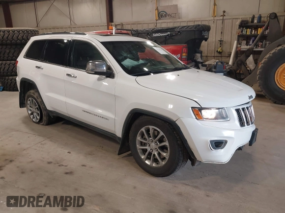 2014 Jeep Grand Cherokee Limited with VIN 1C4RJFBT1EC241036, listed as a IAAI auction lot 42179136 with 148,968 mi miles and . Bid and sale history available at DreamBid. Image 1.