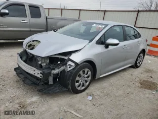 2022 Toyota Corolla LE with VIN 5YFEPMAE7NP290379, listed as a Copart auction lot 46326475 with 53,748 mi miles and Salvage Title. Bid and sale history available at carsss.com. Image 1.