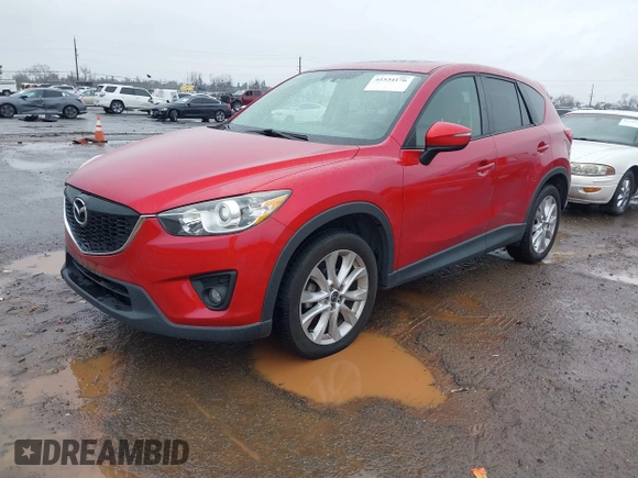 2015 Mazda CX-5 Grand Touring with VIN JM3KE4DY6F0501072, listed as a IAAI auction lot 41534176 with 90,160 mi miles. Bid and sale history available at carsss.com. Image 17.
