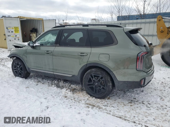 2023 Kia Telluride SX with VIN 5XYP5DGC1PG340902, listed as a Copart auction lot 87705835 with 25,797 mi miles and Salvage title. Bid and sale history available at DreamBid. Image 2.