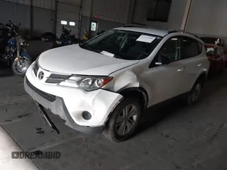 2014 Toyota RAV4 LE with VIN JTMBFREV8EJ005559, listed as a IAAI auction lot 41963080 with 126,296 mi miles and . Bid and sale history available at DreamBid. Image 22.