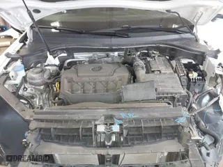 2021 Volkswagen Tiguan SE with VIN 3VV2B7AX1MM142501, listed as a IAAI auction lot 40983853 with 45,121 mi miles. Bid and sale history available at carsss.com. Image 10.