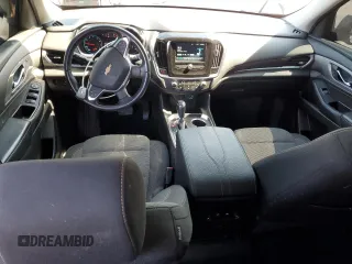 2019 Chevrolet Traverse LT Cloth with VIN 1GNERGKW5KJ305844, listed as a Copart auction lot 60865485 with 63,470 mi miles and Salvage title. Bid and sale history available at DreamBid. Image 8.
