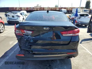 2018 Kia Optima LX with VIN 5XXGT4L3XJG202749, listed as a Copart auction lot 49455505 with 115,482 mi miles and Salvage Title. Bid and sale history available at DreamBid. Image 6.